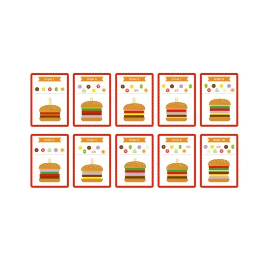 Tooky Toy Burger na hranie pre deti