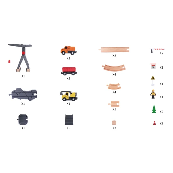 Vláčiková dráha Stavba