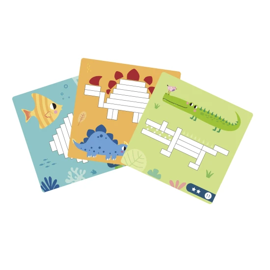 Zábavné počítanie s obrázkami a magnetickými obdĺžnikmi