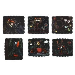 Vyškrabávanie Zvieratká