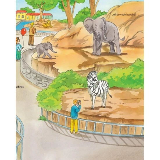 Zvířátka v ZOO - kniha so 16 magnetkami (CZ)