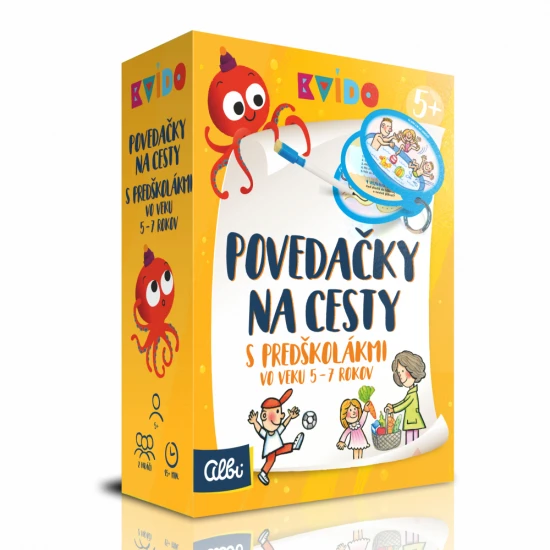 Kvído Povedačky na cesty s predškolákmi 