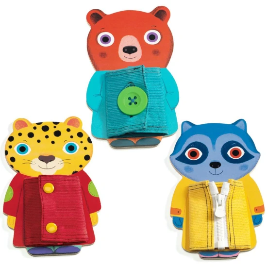 Edukatívna hra Učíme sa obliekať