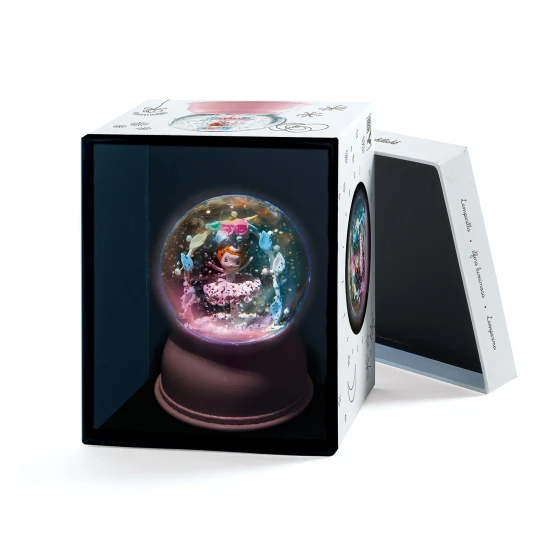 Nočné svetlo a snežítko Baletka