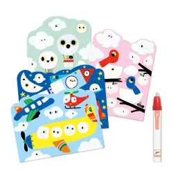 Maľovanie vodou Obloha