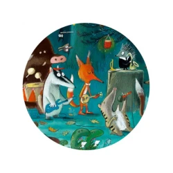 Objavovacie puzzle Lesný Orchester 35 ks