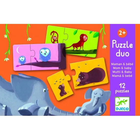 Puzzle duo Mláďatká 