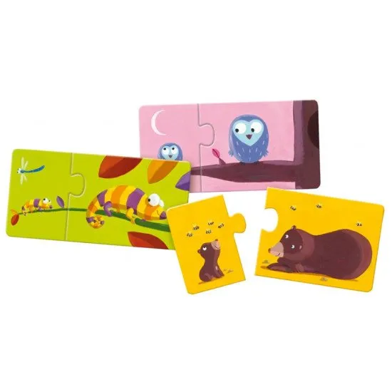 Puzzle duo Mláďatká 