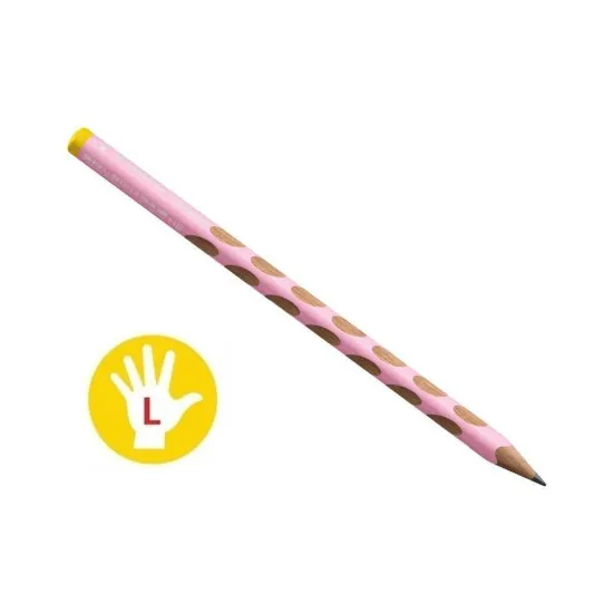 Ceruzka grafitová Ružová pastel pre ľavákov
