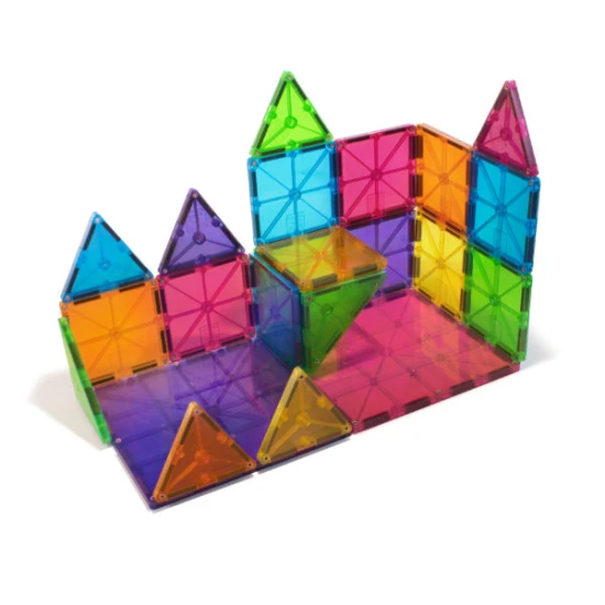 Originálna 32 dielna magnetická stavebnica MAGNA-TILES.