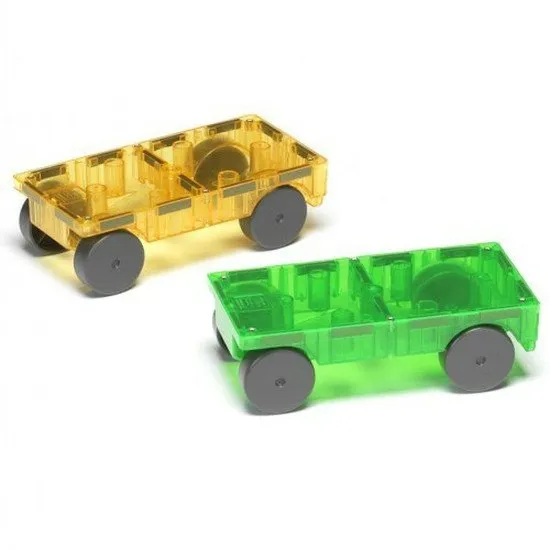 Stavebnica Cars 2 rozvíja predstavivosť a jemnú motoriku.