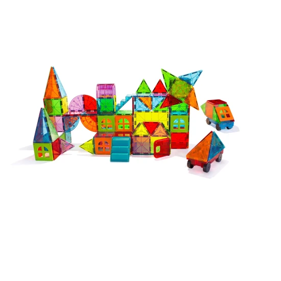 Magnetická stavebnica Metropolis 110 dielov od Magna Tiles.