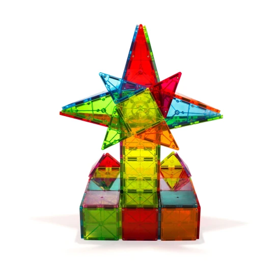 Magnetická stavebnica Metropolis 110 dielov od Magna Tiles.