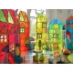 Magnetická stavebnica Metropolis 110 dielov od Magna Tiles.