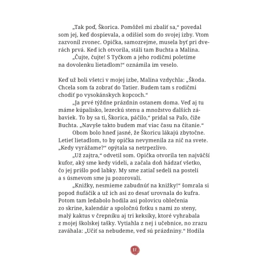 Prázdniny s opicou Škoricou