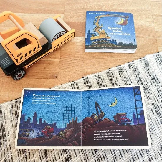 Spinkaj tíško, stavenisko