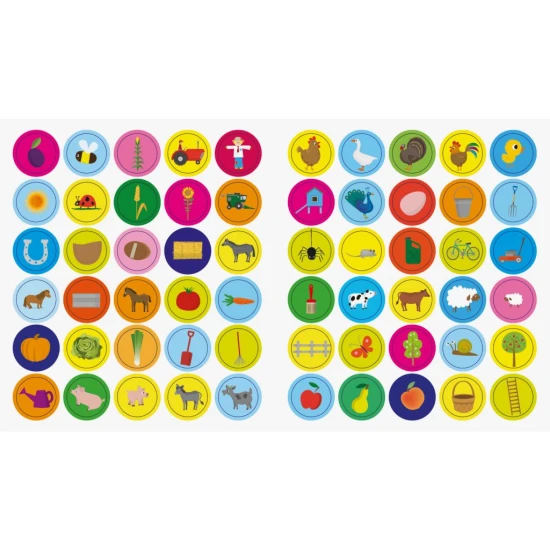 Farma - 101 vecí na hľadanie a nalepovanie