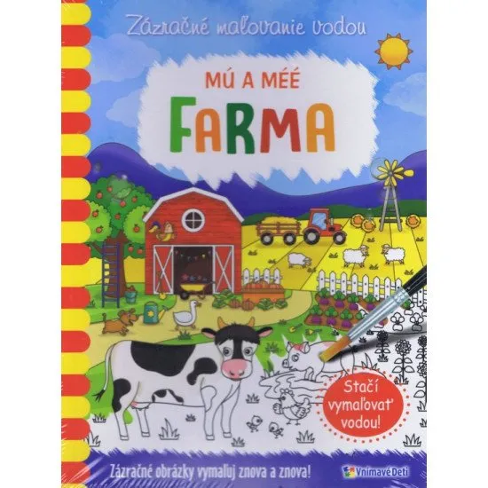 Mú a méé - Farma - Zázračné maľovanie vodou