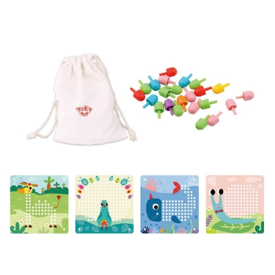 Detská spoločenské hra Malá mozaika pre rozvoj kreativity