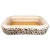 Nafukovací bazén obdĺžnik Beige Leopard 211 cm