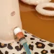 Nafukovací bazén so šmykľavkou Beige Leopard 210 cm
