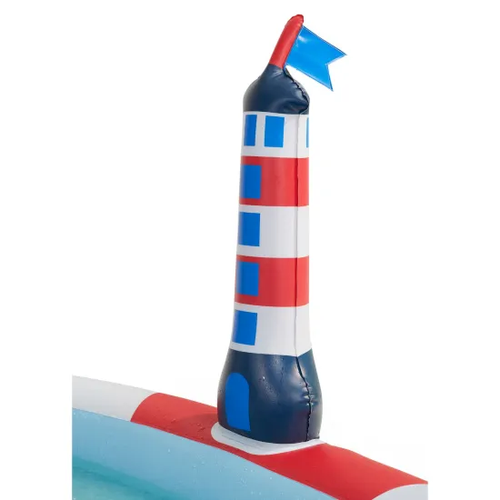 Nafukovací bazén so šmykľavkou Malý námorník 210 cm