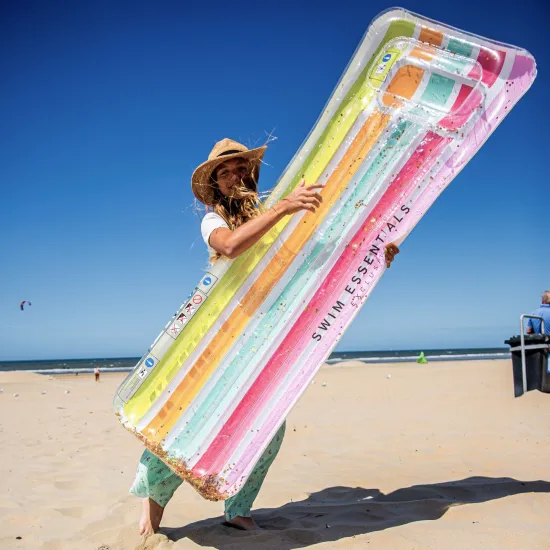 Nafukovačka Dúha s trblietkami