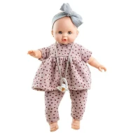 Bábika Bábätko Sonia Bodkovaný outfit