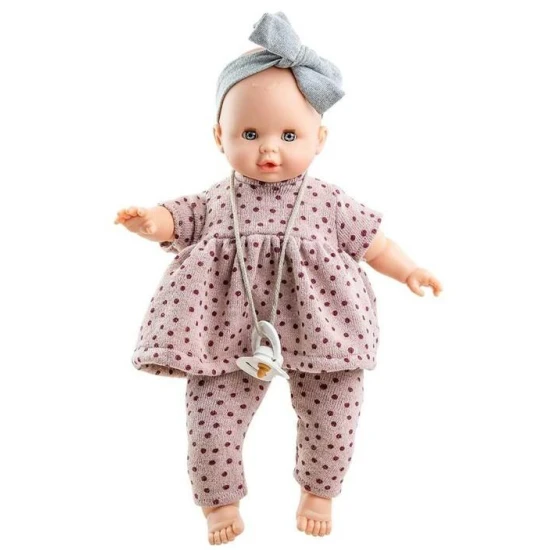 Bábika Bábätko Sonia Bodkovaný outfit
