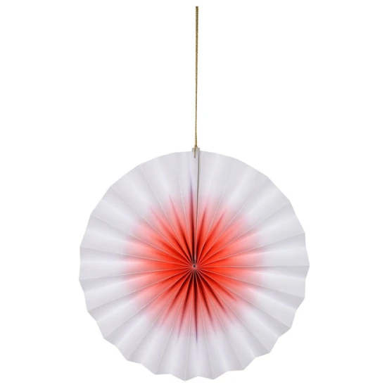 Rozety Biela & neón 6ks