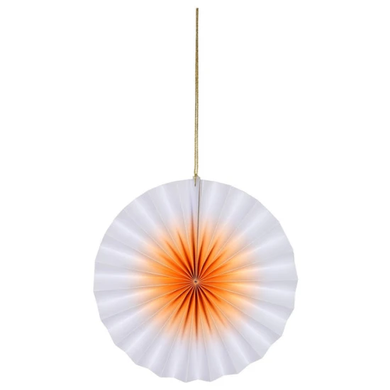 Rozety Biela & neón 6ks