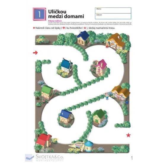 Bludiská - môj prvý pracovný zošit