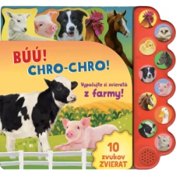 Búú! Kač, kač! Chro-chro! Vypočujte si zvieratá z farmy!