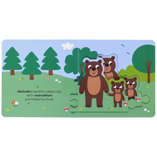 Mamičky a mláďatká Puzzle