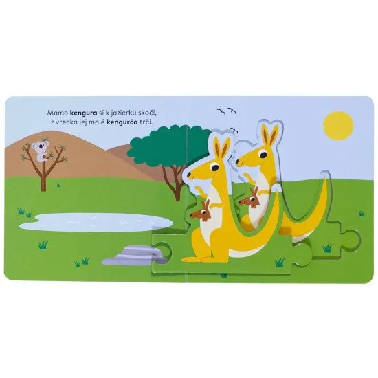 Mamičky a mláďatká Puzzle