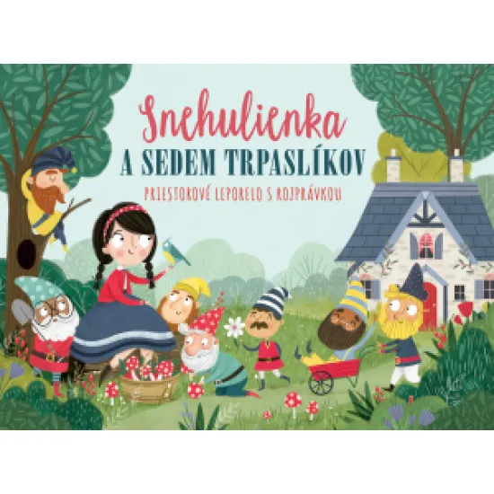 Snehulienka priestorové leporelo