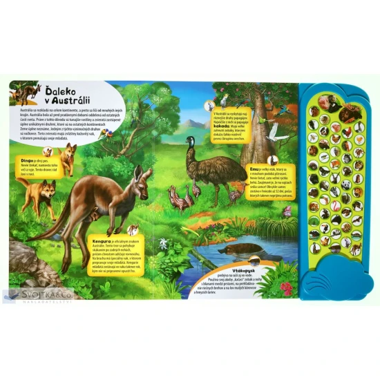 Veľká kniha zvukov ZVIERATÁ