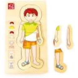 Puzzle Ľudské telo Tim