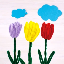 Modelovacie drôtiky 30 cm mix metalických farieb 50 ks