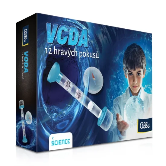 Vedecká sada pre deti Experimentuj s vodou – 12 pokusov, Albi Science