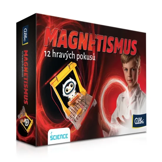 Vedecká sada pre deti Experimentuj s magnetizmom – 12 hravých pokusov, Albi Science