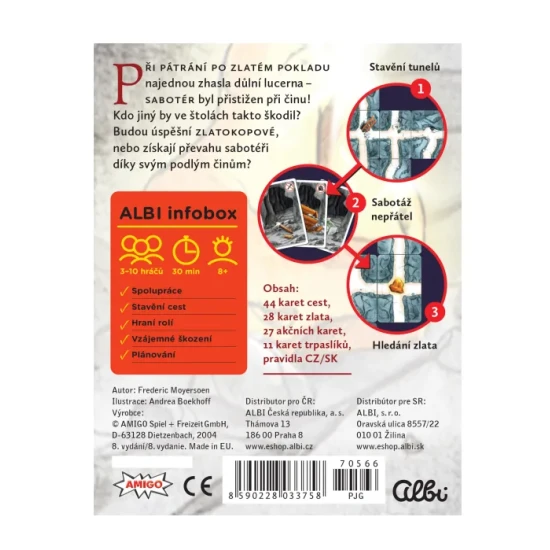 Sabotér Kartová hra plná tajomstiev a zrady