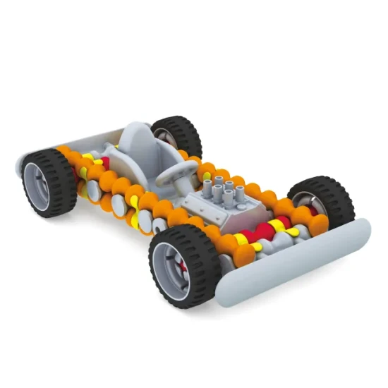 Stavebnica pre deti Kvído Playstix Clips – viac ako 20 modelov, 100 dielov, tvorivá hra od Albi