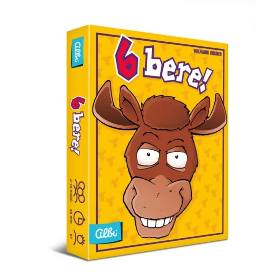 Hra „6 bere“ – kartová hra s kravami, strategické rozhodovanie, pravidlá v slovenčine a češtine, nominácia na hru roka.