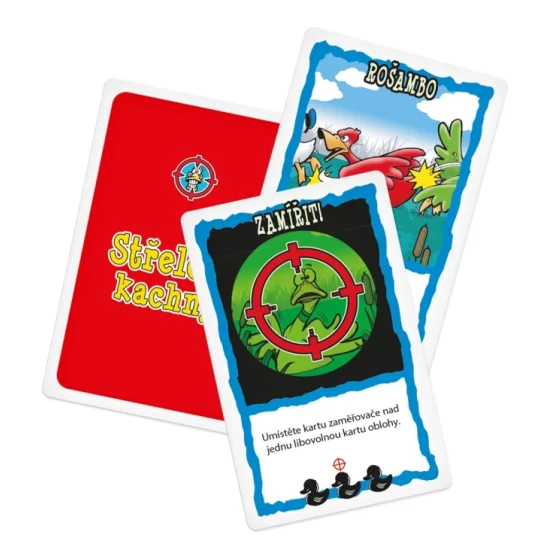 Kartová hra Strelené kačky - napínavá a zábavná hra plná nečakaných zvratov