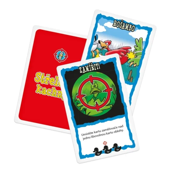 Kartová hra Strelené kačky - napínavá a zábavná hra plná nečakaných zvratov