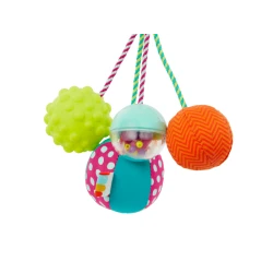 Závesná hrkálka s loptičkami Sounds So Squeezy