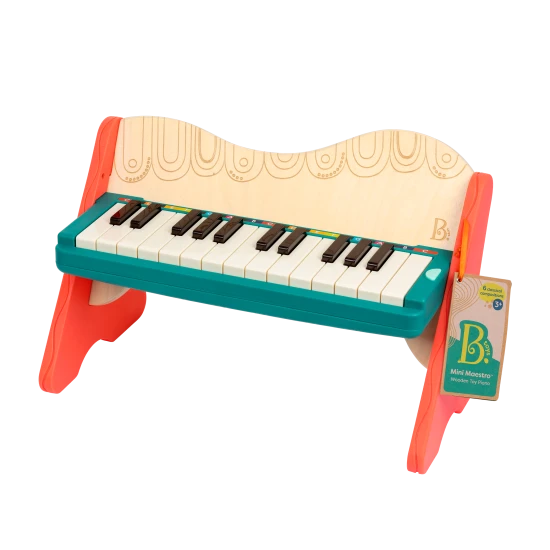 B.toys Piáno drevené Mini Maestro BX1819ZBT