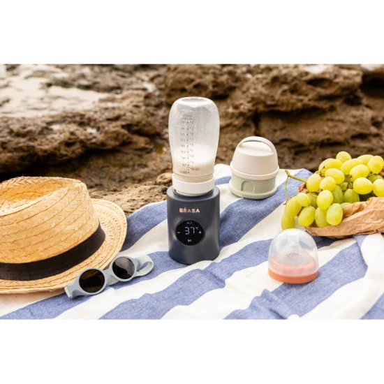 Ohrievačka dojčenských fliaš Milk Nomade Night Blue