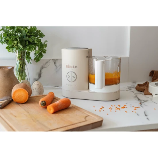 Parný varič + mixér BABYCOOK Neo Clay Earth